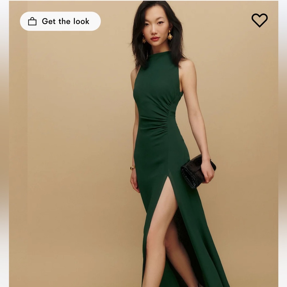 NWT Reformation Senna Ledger dress